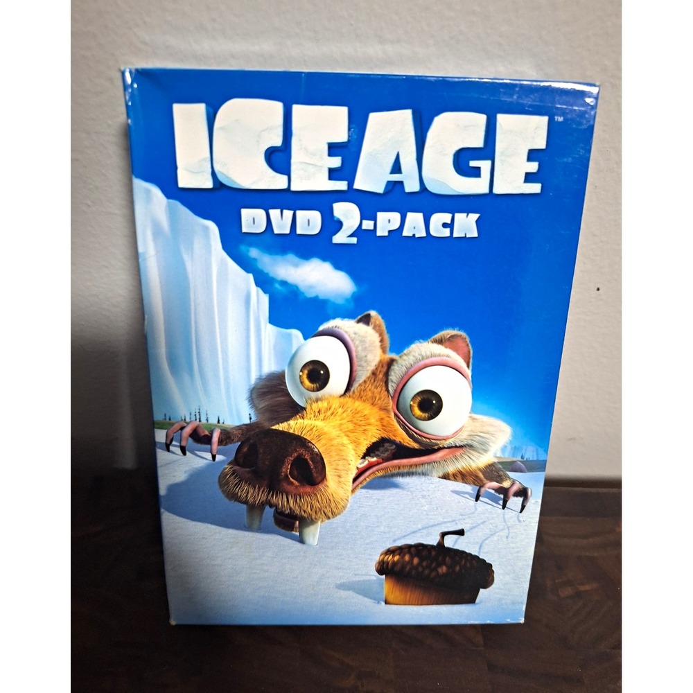 Ice Age DVD 2-Pack Twice The Ice Pack Ice Age & Ice Age 2 The Meltdown Slipcover